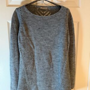 Elegant Blue Crew Neck Sweater